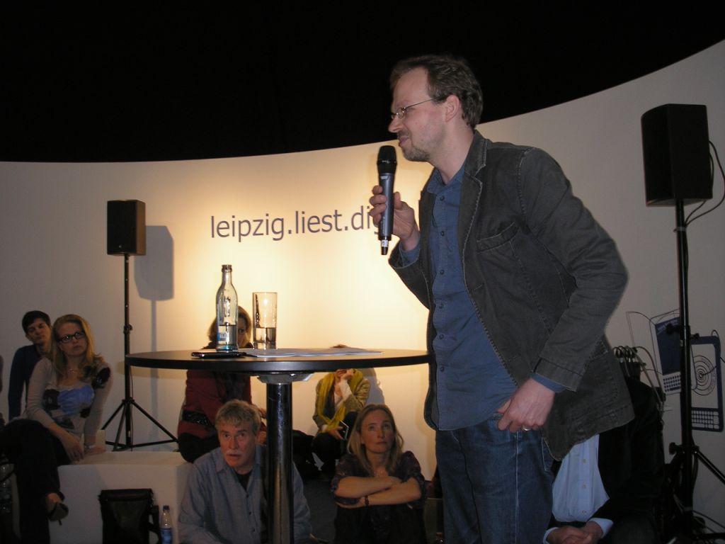 Lars und Zuhörer im Forum