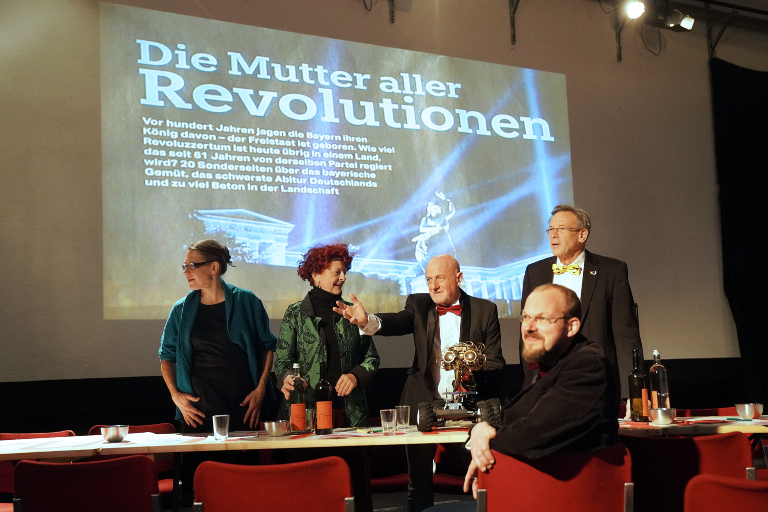 Tischgesellschaft für Zeitverkostung – Showing in Darmstadt!